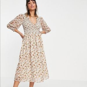 ASOS Floral Midi Dress